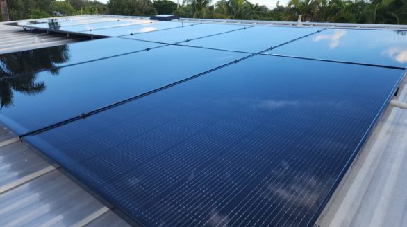 solar panel, rooftop, cleaning, solar panel system cleaning, solar vero beach